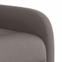 Sillón reclinable de masaje elevable tela gris taupé en Sillones | Comprar online en Foru.es