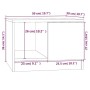 Mesa de centro madera contrachapada gris hormigón 50x50x36 cm de vidaXL, Mesas de centro - Ref: Foro24-811344, Precio: 40,18 ...