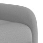 Sillón de masaje reclinable de pie de tela gris nube en Sillones | Comprar online en Foru.es