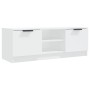Mueble de TV madera contrachapada blanco 102x35x36,5 cm de vidaXL, Muebles TV - Ref: Foro24-811511, Precio: 65,80 €, Descuent...