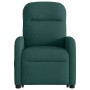 Sillón eléctrico reclinable elevable de tela verde oscuro en Sillones | Comprar online en Foru.es