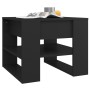 Mesa de centro madera contrachapada negro 55,5x55x45 cm de vidaXL, Mesas de centro - Ref: Foro24-810909, Precio: 43,87 €, Des...