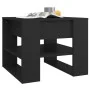 Mesa de centro madera contrachapada negro 55,5x55x45 cm de vidaXL, Mesas de centro - Ref: Foro24-810909, Precio: 43,33 €, Des...