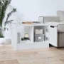 Mesa de centro madera contrachapada blanco 50x50x36 cm de vidaXL, Mesas de centro - Ref: Foro24-811340, Precio: 45,04 €, Desc...