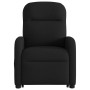 Sillón de masaje eléctrico reclinable elevable tela negro en Sillones | Comprar online en Foru.es