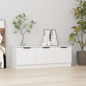 Mueble de TV madera contrachapada blanco 102x35x36,5 cm de vidaXL, Muebles TV - Ref: Foro24-811358, Precio: 83,09 €, Descuent...