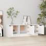 Mueble de TV madera contrachapada blanco 102x35x36,5 cm de vidaXL, Muebles TV - Ref: Foro24-811358, Precio: 83,09 €, Descuent...