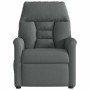 Sillón reclinable eléctrico de tela gris oscuro en Sillones | Comprar online en Foru.es