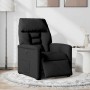 Sillón reclinable eléctrico de tela negro en Sillones | Comprar online en Foru.es