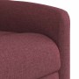 Sillón reclinable eléctrico tela rojo tinto en Sillones | Comprar online en Foru.es