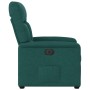 Sillón reclinable eléctrico tela verde oscuro en Sillones | Comprar online en Foru.es