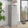 Mueble zapatero madera contrachapada gris hormigón 30x35x100 cm de vidaXL, Armarios y almacenamiento - Ref: Foro24-811434, Pr...