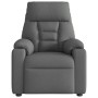 Sillón reclinable de masaje eléctrico tela gris oscuro en Sillones | Comprar online en Foru.es