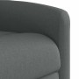 Sillón reclinable de masaje eléctrico tela gris oscuro en Sillones | Comprar online en Foru.es