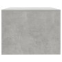 Mesa de centro madera de ingeniería gris hormigón 102x55x42 cm de vidaXL, Mesas de centro - Ref: Foro24-810921, Precio: 90,80...
