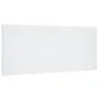 Bettkopfteil aus weißem Sperrholz, 200 x 1,5 x 80 cm von vidaXL, Kopf- und Fußteile - Ref: Foro24-811043, Preis: 62,28 €, Rab...