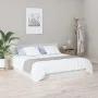 Bettkopfteil aus weißem Sperrholz, 200 x 1,5 x 80 cm von vidaXL, Kopf- und Fußteile - Ref: Foro24-811043, Preis: 62,28 €, Rab...