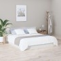 Cabecero de cama madera contrachapada blanco 200x1,5x80 cm de vidaXL, Cabeceros y pies de cama - Ref: Foro24-811043, Precio: ...