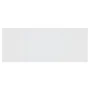 Cabecero de cama madera contrachapada blanco 200x1,5x80 cm de vidaXL, Cabeceros y pies de cama - Ref: Foro24-811043, Precio: ...