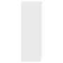 Mueble zapatero de madera contrachapada blanco 30x35x100 cm de vidaXL, Zapateros y organizadores de calzado - Ref: Foro24-811...
