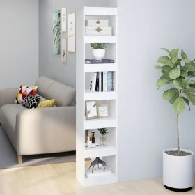 White shelving/space divider 40x30x198 cm by vidaXL, Bookcases and shelves - Ref: Foro24-811637, Price: 83,05 €, Discount: %