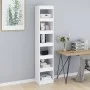 Estantería/divisor de espacios blanco 40x30x198 cm de vidaXL, Librerías y estanterías - Ref: Foro24-811637, Precio: 83,05 €, ...