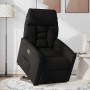Sillón reclinable elevable tela negro en Sillones | Comprar online en Foru.es