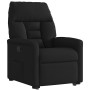 Sillón reclinable elevable tela negro en Sillones | Comprar online en Foru.es