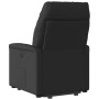 Sillón reclinable elevable tela negro en Sillones | Comprar online en Foru.es