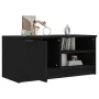 Mueble para TV madera contrachapada negro 80x35x36,5 cm de vidaXL, Muebles TV - Ref: Foro24-811468, Precio: 55,82 €, Descuent...
