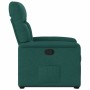Sillón reclinable elevable tela verde oscuro en Sillones | Comprar online en Foru.es
