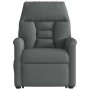 Silla de masaje reclinable de pie de tela gris oscuro en Sillones | Comprar online en Foru.es