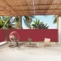 Toldo lateral retráctil rojo 160x1000 cm de vidaXL, Sombrillas - Ref: Foro24-318035, Precio: 107,81 €, Descuento: %