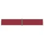Toldo lateral retráctil rojo 160x1000 cm de vidaXL, Sombrillas - Ref: Foro24-318035, Precio: 107,81 €, Descuento: %