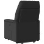 Sillón reclinable de masaje elevable tela negro en Sillones | Comprar online en Foru.es