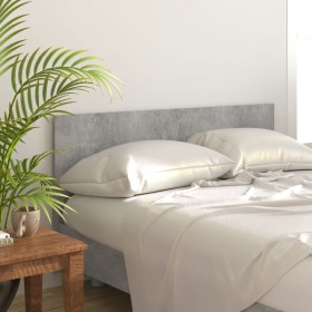Cabecero de cama madera contrachapada gris 160x1,5x80 cm de vidaXL, Cabeceros y pies de cama - Ref: Foro24-811038, Precio: 61...