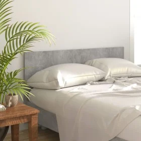 Cabecero de cama madera contrachapada gris 160x1,5x80 cm de vidaXL, Cabeceros y pies de cama - Ref: Foro24-811038, Precio: 60...