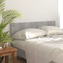Cabecero de cama madera contrachapada gris 160x1,5x80 cm de vidaXL, Cabeceros y pies de cama - Ref: Foro24-811038, Precio: 61...