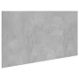 Cabecero de cama madera contrachapada gris 160x1,5x80 cm de vidaXL, Cabeceros y pies de cama - Ref: Foro24-811038, Precio: 60...