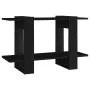 Estantería/divisor de espacios negro 80x30x51 cm de vidaXL, Librerías y estanterías - Ref: Foro24-811593, Precio: 28,94 €, De...