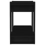 Estantería/divisor de espacios negro 80x30x51 cm de vidaXL, Librerías y estanterías - Ref: Foro24-811593, Precio: 29,22 €, De...