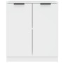 Aparador de madera contrachapada blanco 60x30x70 cm de vidaXL, Aparadores - Ref: Foro24-811061, Precio: 70,03 €, Descuento: %