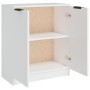 Aparador de madera contrachapada blanco 60x30x70 cm de vidaXL, Aparadores - Ref: Foro24-811061, Precio: 70,03 €, Descuento: %
