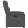 Sillón eléctrico reclinable elevable de tela gris oscuro en Sillones | Comprar online en Foru.es