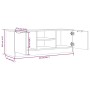 Mueble de TV madera contrachapada gris hormigón 102x35x36,5 cm de vidaXL, Muebles TV - Ref: Foro24-811515, Precio: 59,82 €, D...