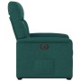 Sillón eléctrico reclinable elevable de tela verde oscuro en Sillones | Comprar online en Foru.es