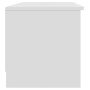 Mueble de TV madera contrachapada blanco 102x35,5x36,5 cm de vidaXL, Muebles TV - Ref: Foro24-811367, Precio: 63,69 €, Descue...
