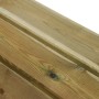 Banco de jardín madera maciza de pino impregnada 110 cm de vidaXL, Bancos de jardín - Ref: Foro24-318173, Precio: 54,98 €, De...