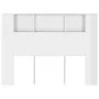 Glossy white headboard furniture 140x18.5x104.5 cm by vidaXL, Headboards and footboards - Ref: Foro24-811931, Price: 68,27 €,...