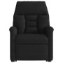 Sillón reclinable de masaje elevable tela de microfibra negro en Sillones | Comprar online en Foru.es